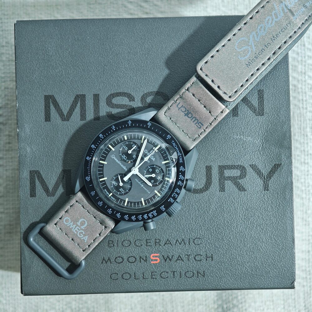 Swatch X Omega Moonswatch Mission To Mercury Watch - Gem